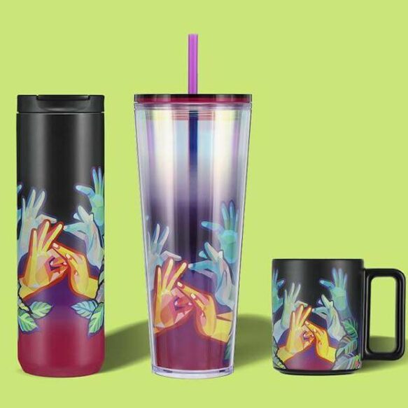 Starbucks introduces new drinkware designed by alumna, employee Yiqiao Wang  | University Communications | Gallaudet University