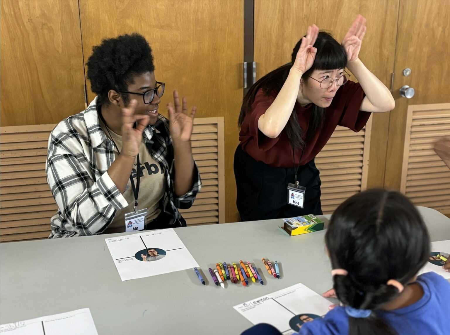 Deaf Science Lab Graduate students bring cognitive science to deaf K-12 classrooms and ...