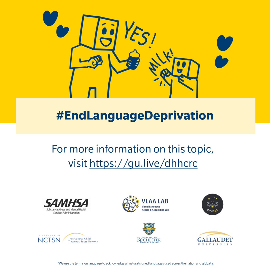 Hashtag End Language Deprivation