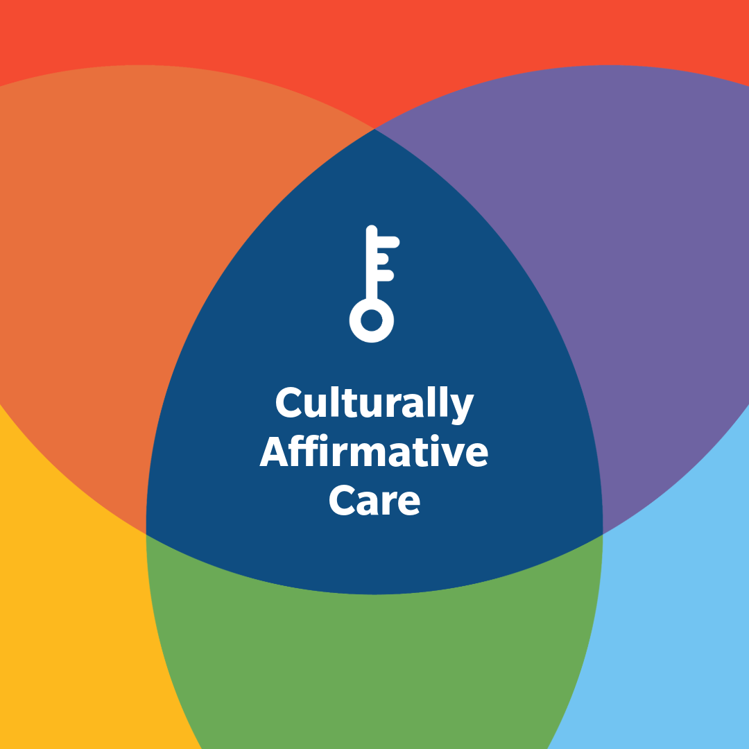 A graphic featuring overlapping colored circles in orange, purple, green, and blue, with a key icon in the center and the text 