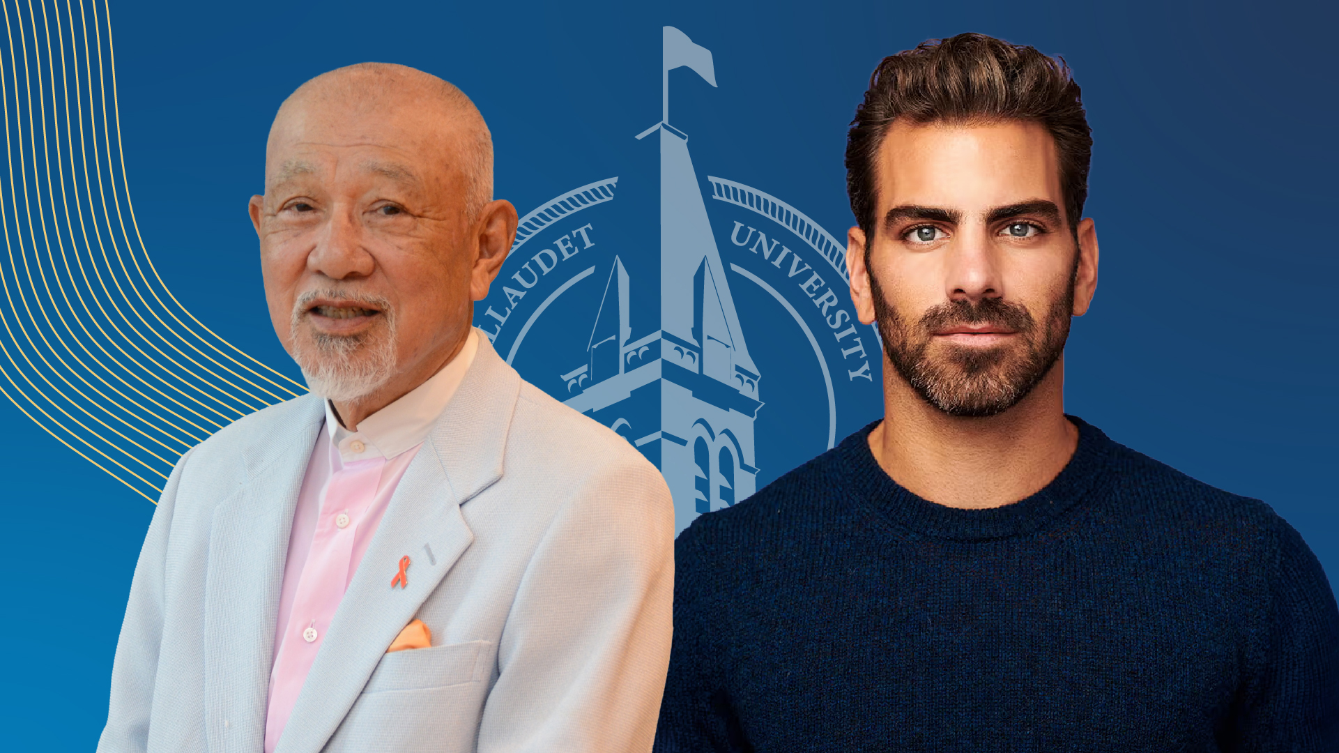 Global human rights leader Yohei Sasakawa and Emmy-nominated filmmaker Nyle DiMarco to deliver Gallaudet University Commencement addresses, receive honorary degrees
