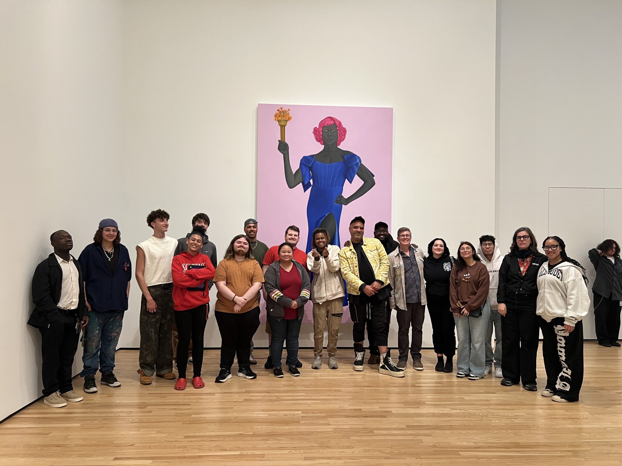 Up close: experiencing artist Amy Sherald’s work